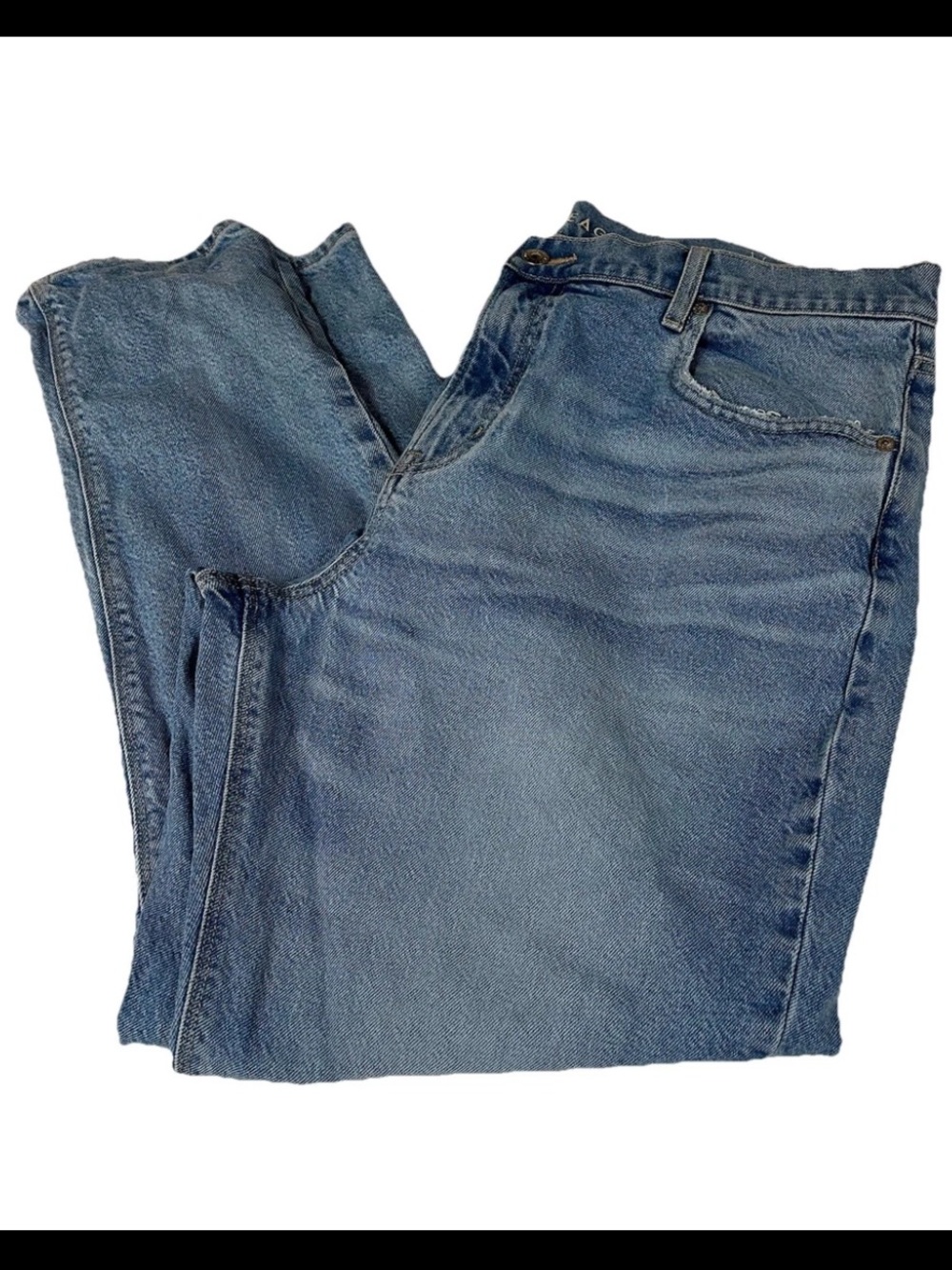 American Eagle Women’s 90s Skinny Jeans Plus Size 18 Light Wash Stretch #1031